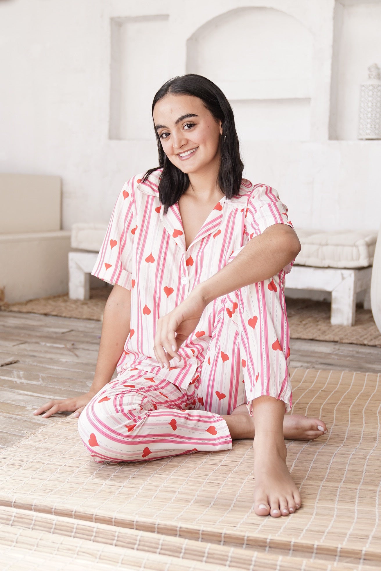 Pantalón Queen of Hearts Seda Mango