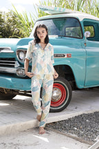Pantalón Botanic Seda Mango