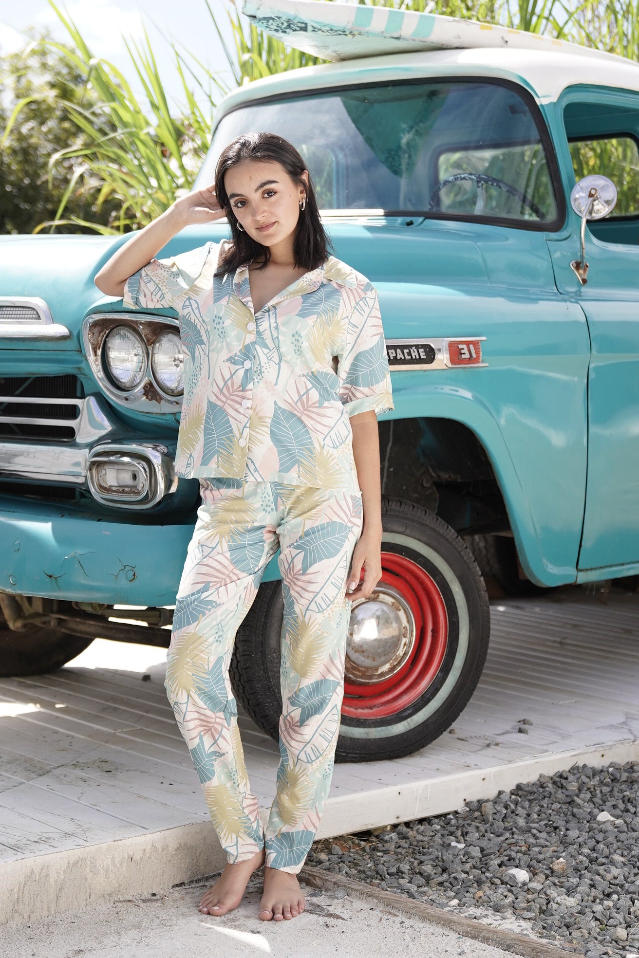 Pantalón Botanic Seda Mango